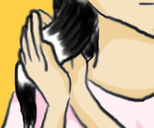 髪を守る